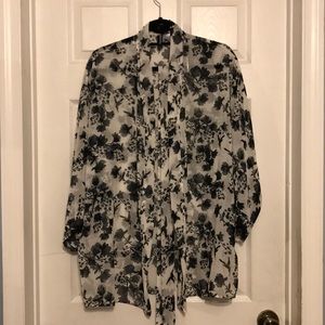 H&M sheer kimono